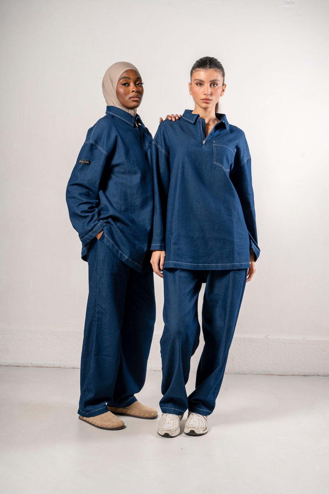 Chemise oversize en Denim