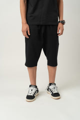 Short large Noir homme