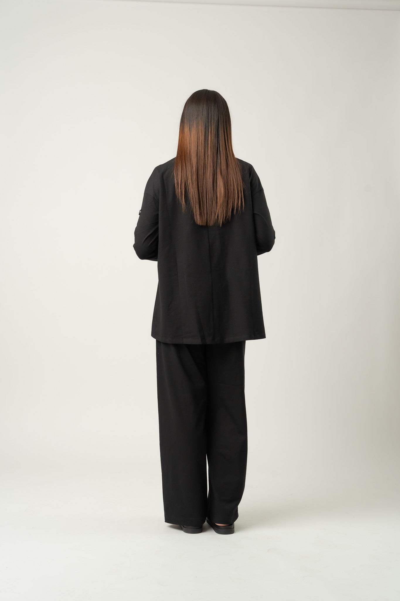 T-shirt Basic oversize Black