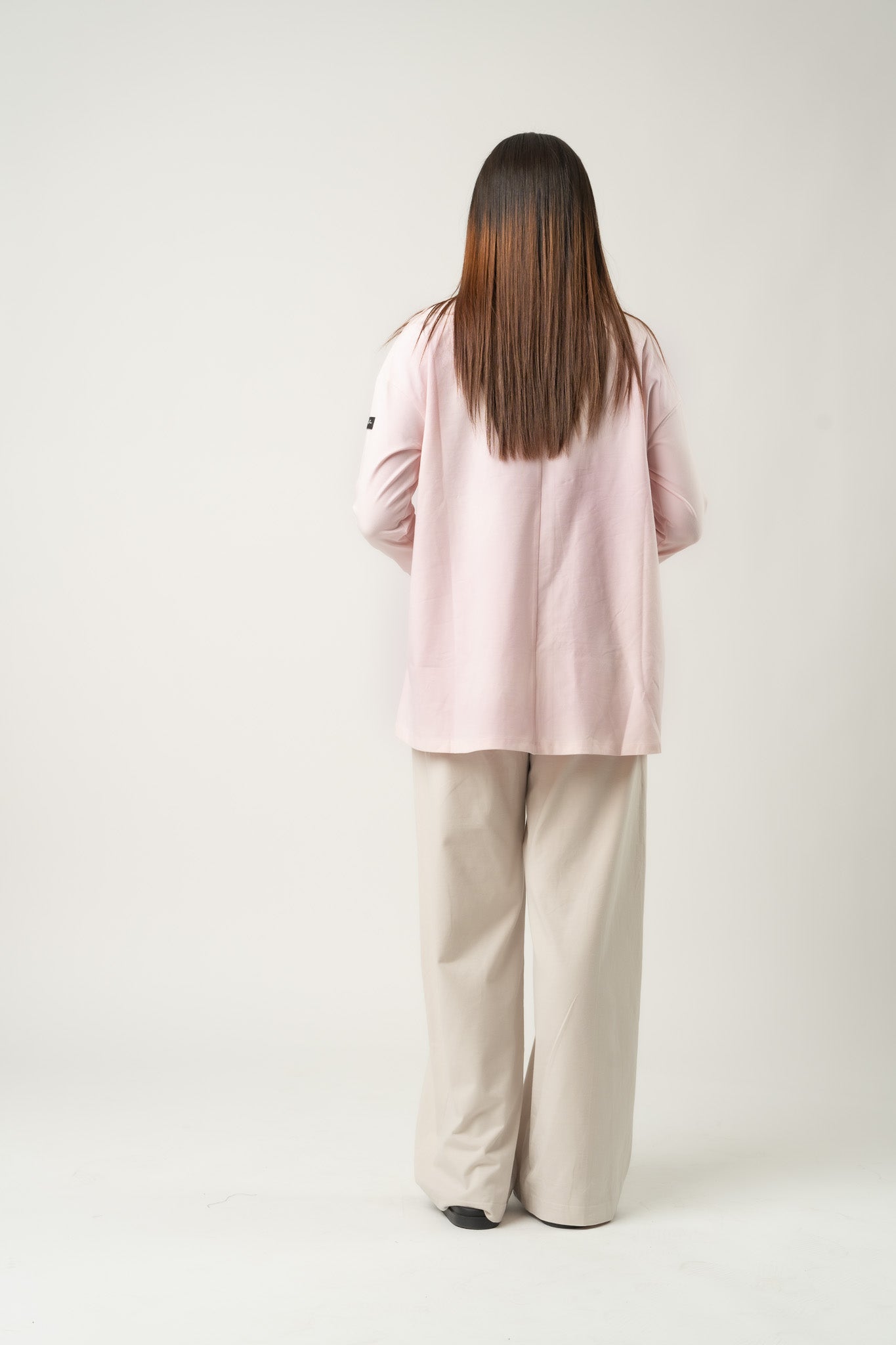 T-shirt Basic oversize Blush