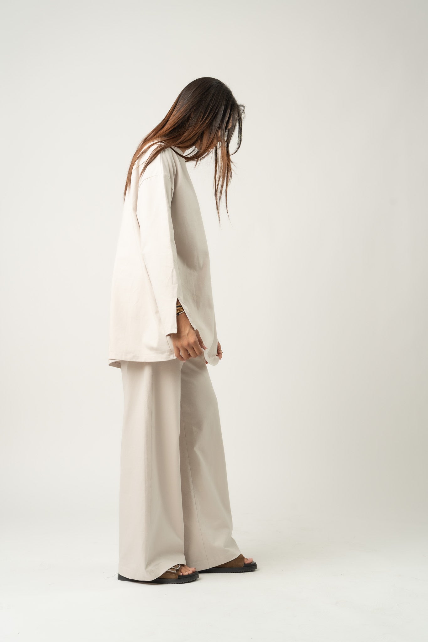 T-shirt Basic oversize Vanilla