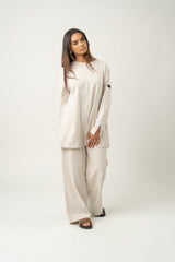 T-shirt Basic oversize Vanilla