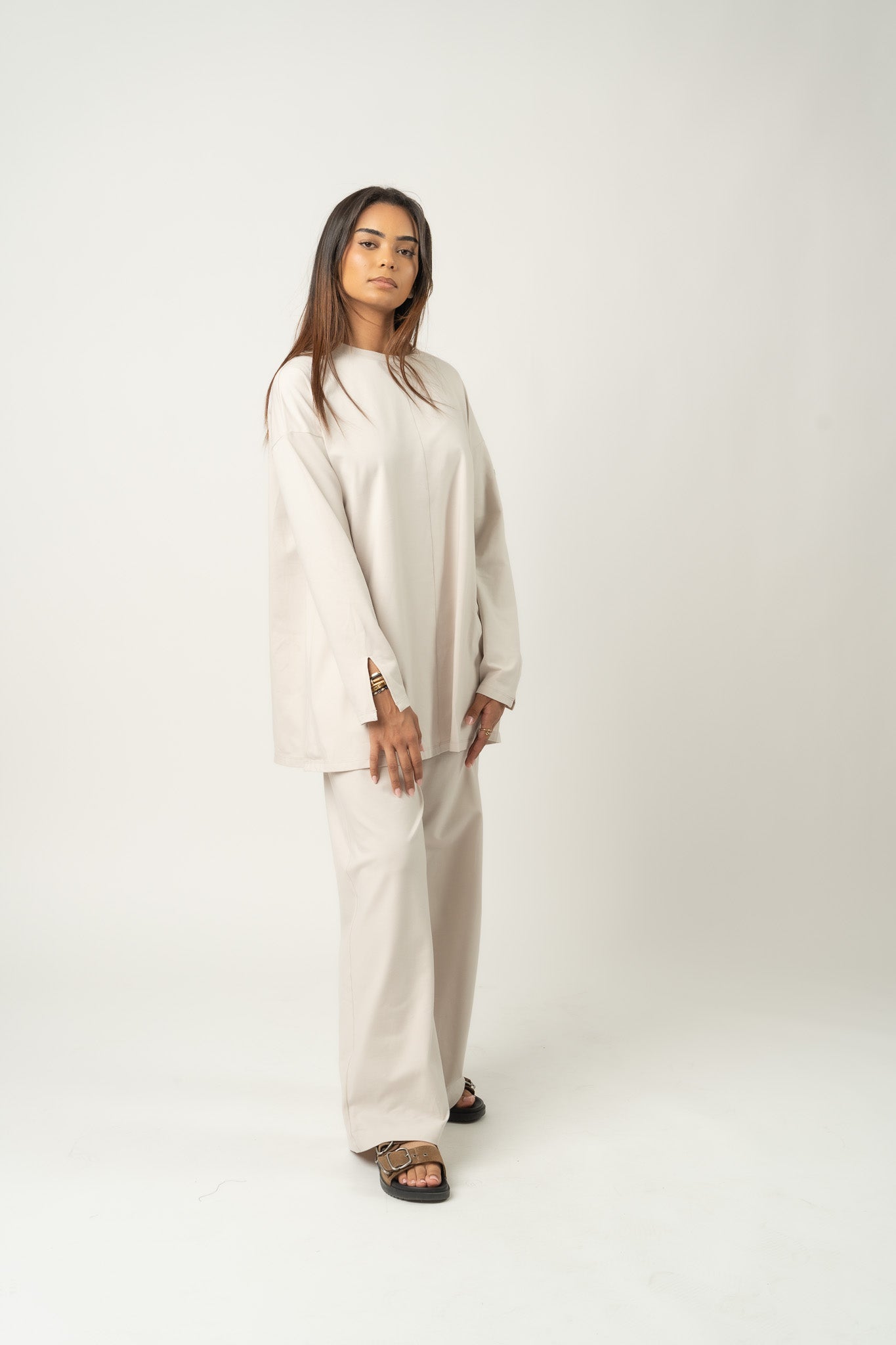 T-shirt Basic oversize Vanilla