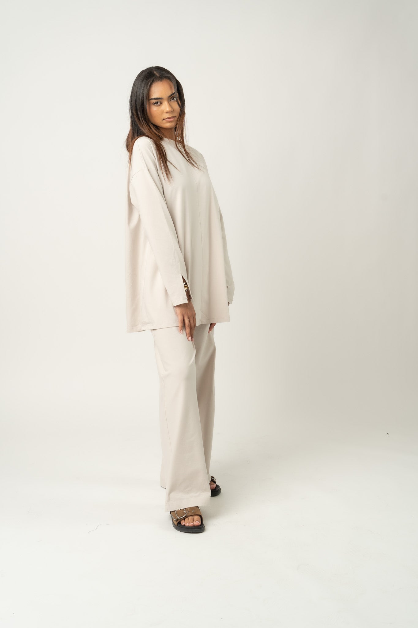 T-shirt Basic oversize Vanilla