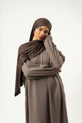 Hijab jersey MINI chocolate