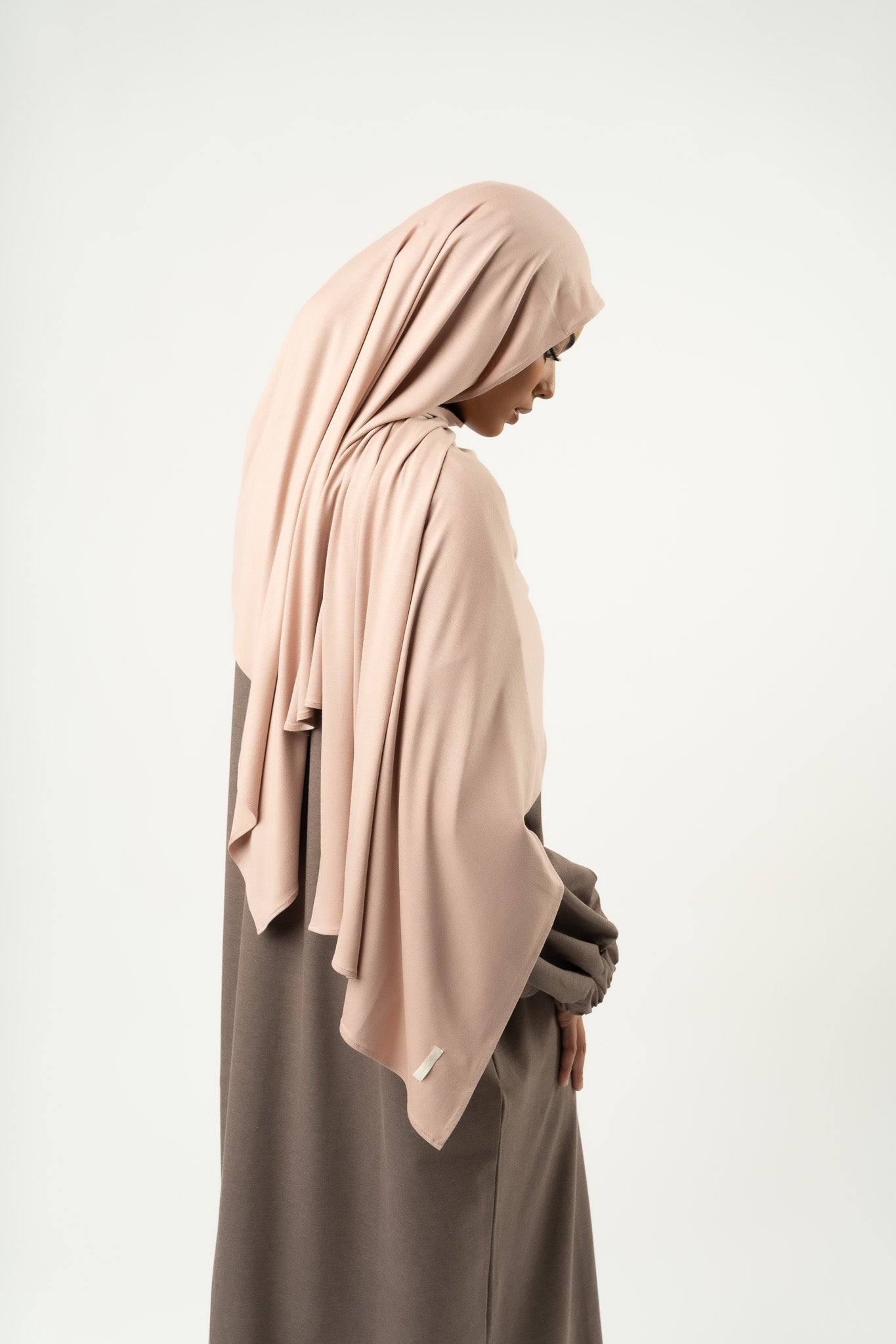 Hijab jersey MINI nude