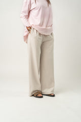 Pantalon ample en coton Vanilla